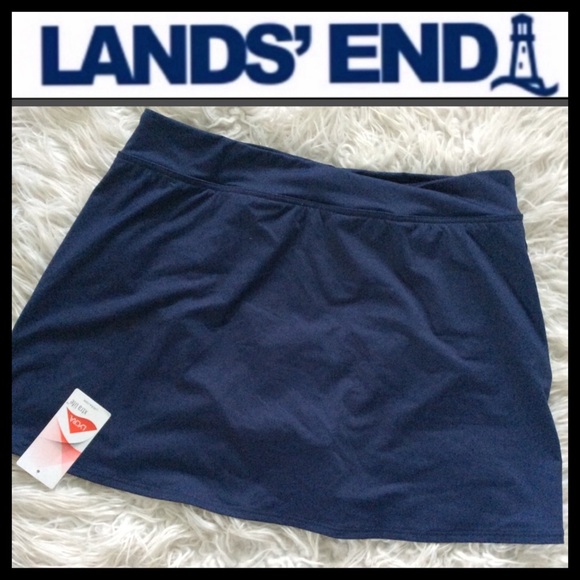 NWT Lands’ End Chlorine Resistant Swim Skirt - Picture 8 of 9